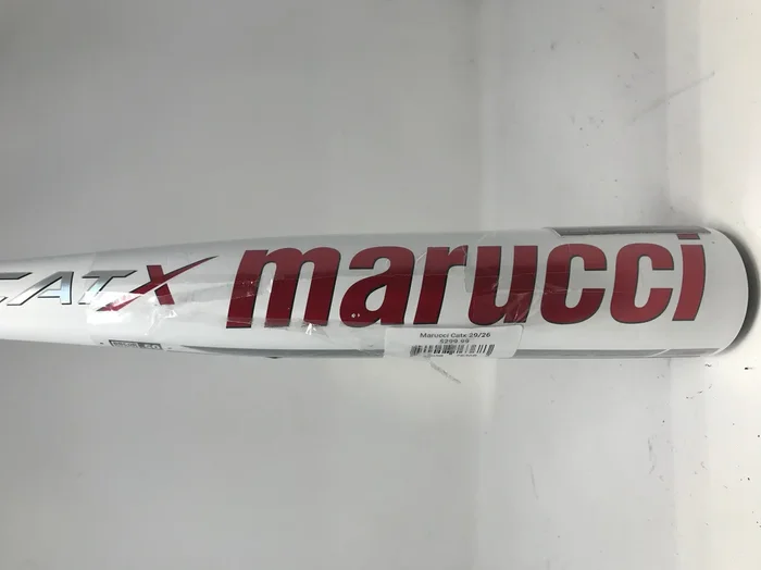New Other MARUCCI CATX BBCOR -3 Aluminum Baseball BAT, 2 5/8″ White/Red 29/26