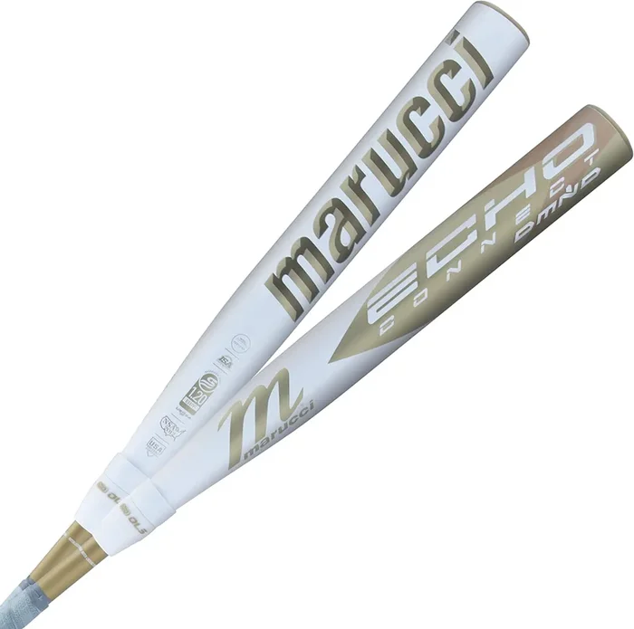 New Other Marucci Echo Connect DMND Fastpitch Softball Bat 31/21 2 Pc White/Gold