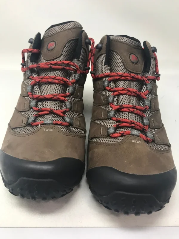 New Other Merrell Men’s Chameleon 7 Mid Waterproof Hiking Shoe Brown/Red