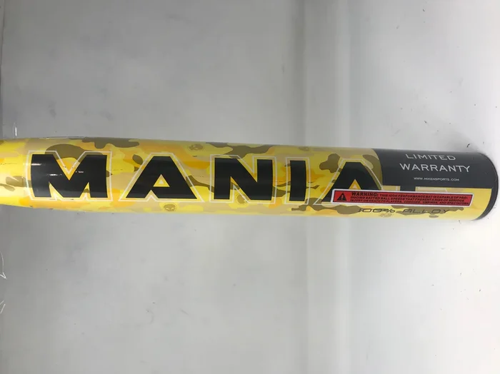 New Other Miken Maniac USSSA Slow Pitch Bat 2020 Yellow/Black 34/27