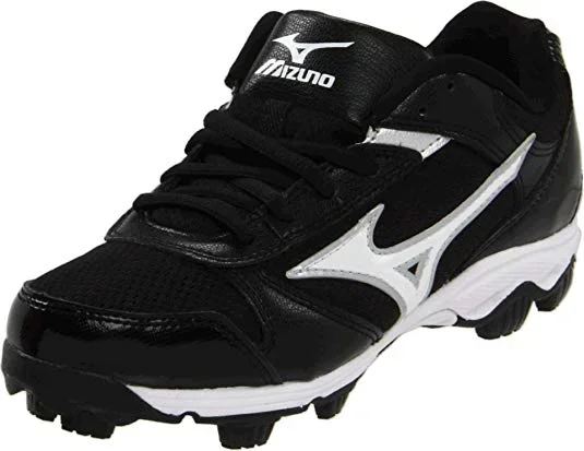 New Other Mizuno Franchise 6 320399 Size Youth 4.5 Baseball Cleats Black/White