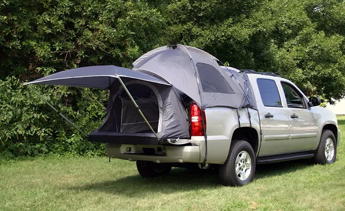 New Other Napier Sportz Avalanche Truck Tent III 72 x 72 Gray Sleeps 2