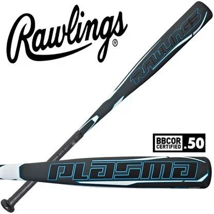 New Other Rawlings BBCPLA Plasma 32/29 BBCOR Baseball Bat Gray/White/Blue 2 5/8″