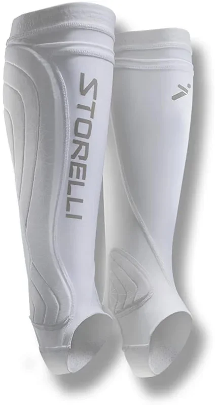 New Other Storelli Adult Medium BodyShield Leg Guards Ankle Protection White