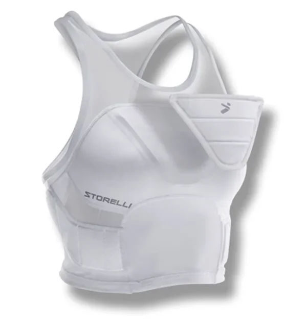 New Other Storelli Wmn BodyShield Crop Top Goalkeeper Base Layer Protection Medium Wht