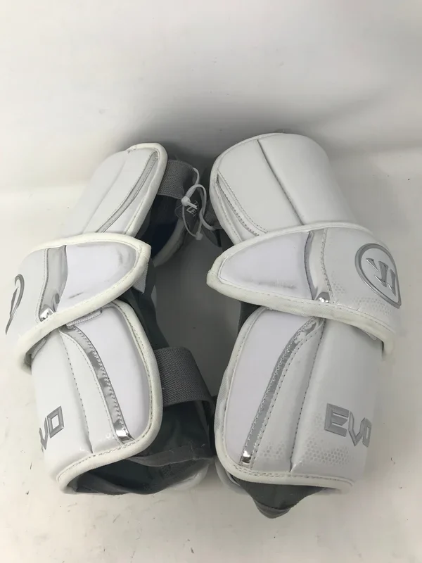 New Other Warrior Evo Protective Large Lacrosse Arm Guards White