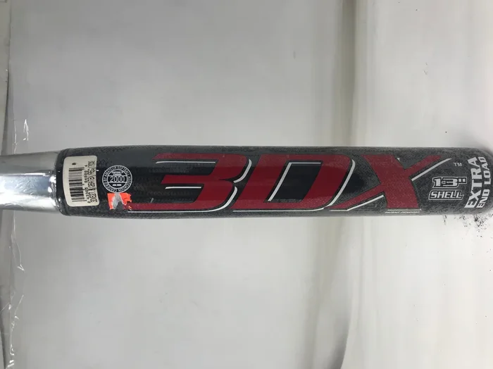 New Other Worth 3DXE 34/27 Slowpitch Softball Bat Black/Red Extra End Load