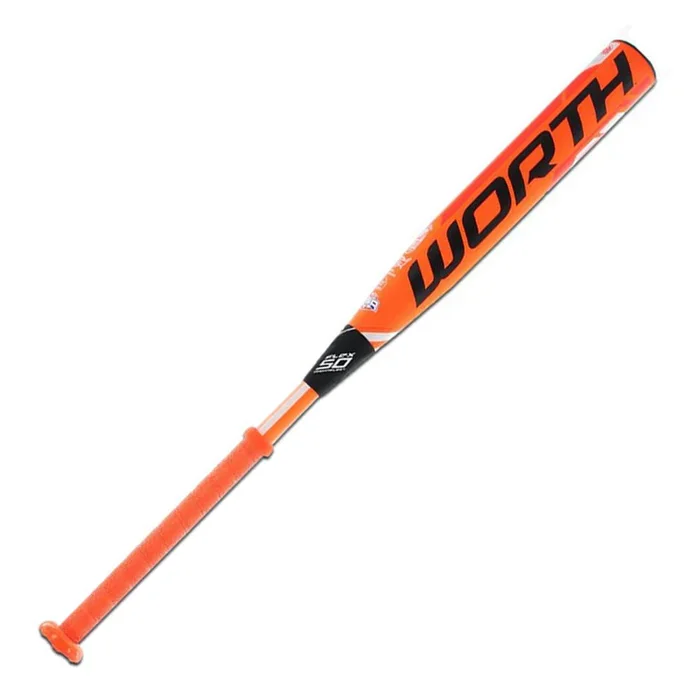 New Other Worth Legit 2 33/23 FP2L10 Fastpitch Softball Bat Org/Wht 2 1/4 Barrel