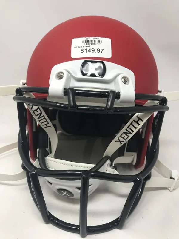 New Other Xenith X2E Red/Black Youth Small Football Helmet Complete set!