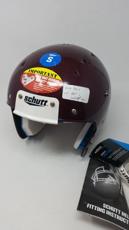 New OtherSchutt DNA Pro+ Adult Small Football Helmets Maroon No FM Schutt #2022