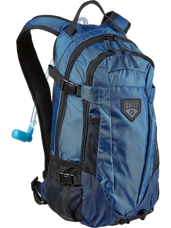 New Quest 2L Hydration Pack Blue Outdoor Backpack