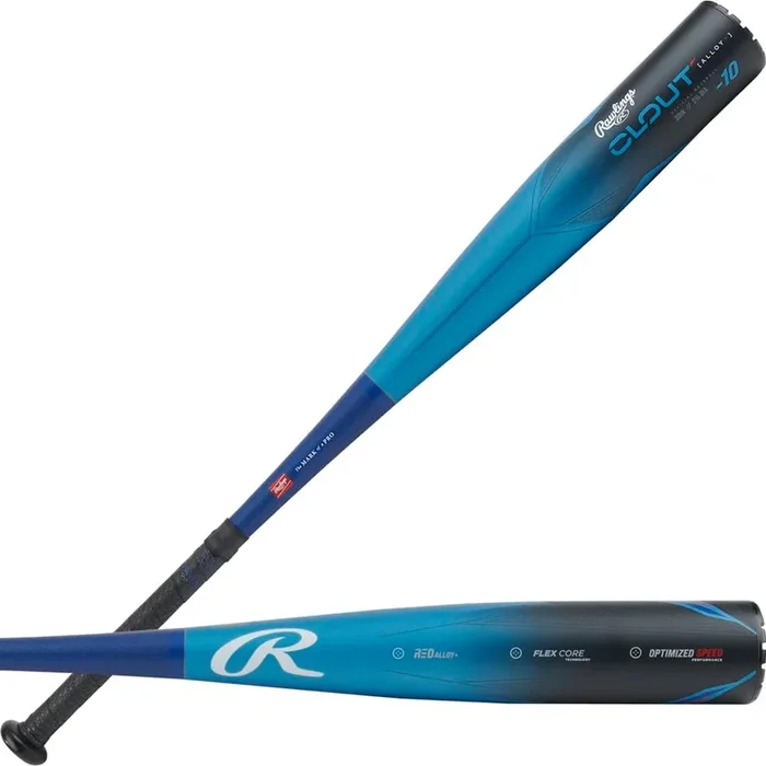New Rawlings 2023 Clout Baseball Bat USSSA -10 Drop 2 3/4 Barrel 1 Pc.