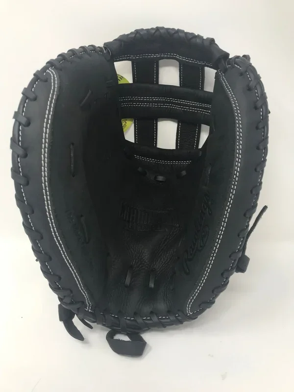 New Rawlings Champion Series Fastpitch Catcher’s Mitt LHT, 34-Inch Black