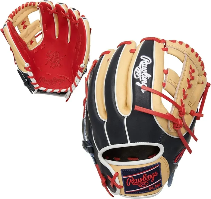 New Rawlings Heart of The Hide Baseball Glove Series Traditional Break-in 2022 Red/Black Limited RHT