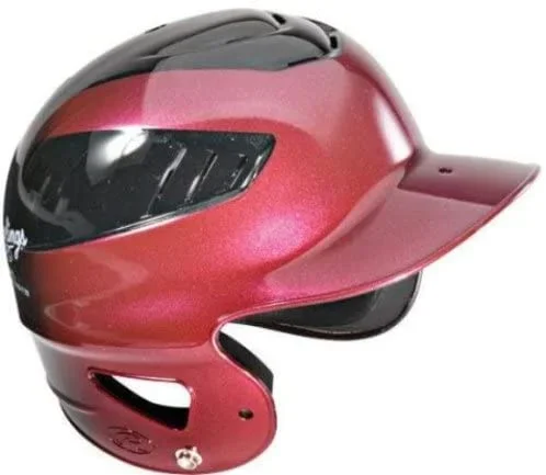 New Rawlings Highlight Coolflo Batting Helmet 6 1/2″ – 7 1/2″ Cardinal/Black