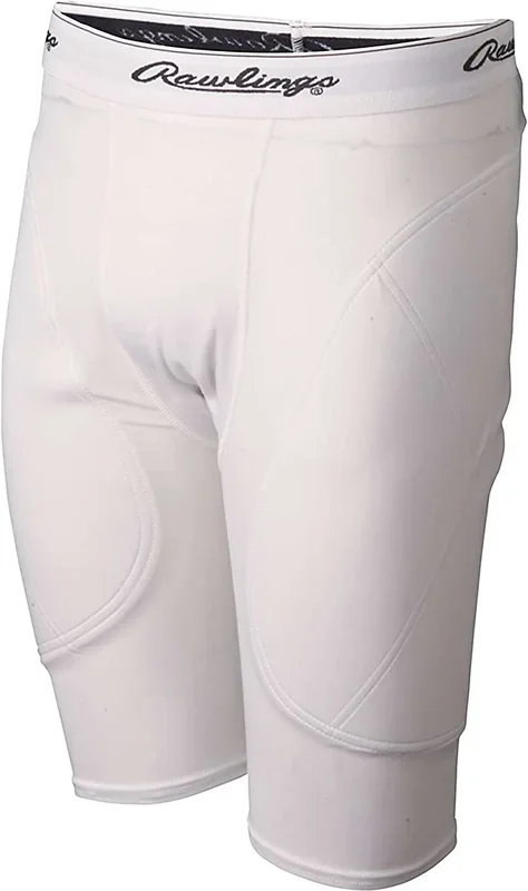 New Rawlings Youth Sliding Short Large White Polyester