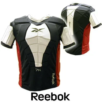 New Reebok 7K Roller Hockey Padded Shirt- Junior Medium RPS7K Black/White/Red