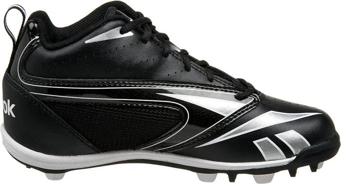New Reebok Nfl 4 Speed Iii Low M2 Fb Football Men’s Shoes Size 12 Black/White
