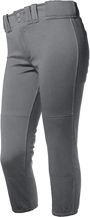 New RIP-IT Womens 4-Way Pro Stretch Softball Pants Large Charcoal