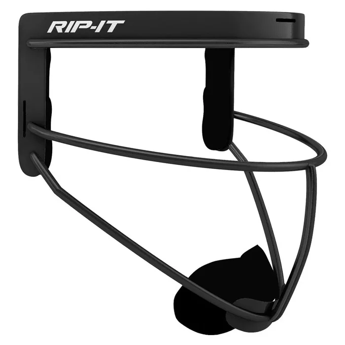 New Rip It Youth Softball Defense Fielders Mask in Box! Fastpitch Rip-It Black