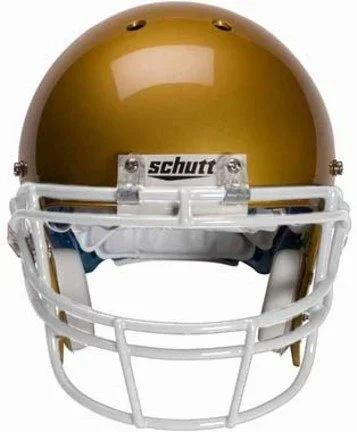 New Schutt Sports Super Pro Football Faceguard Gray Adult