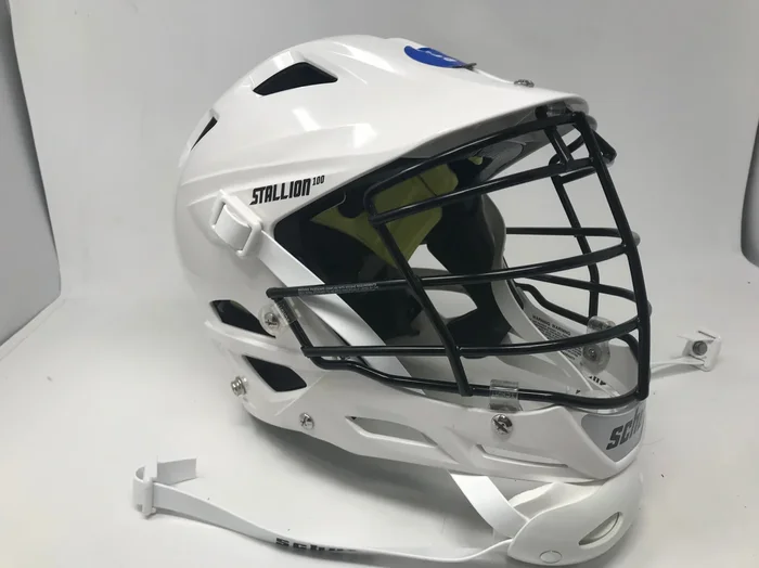 New Schutt STX Stallion 100 Youth Helmet 655500 White/Black Youth X-Small