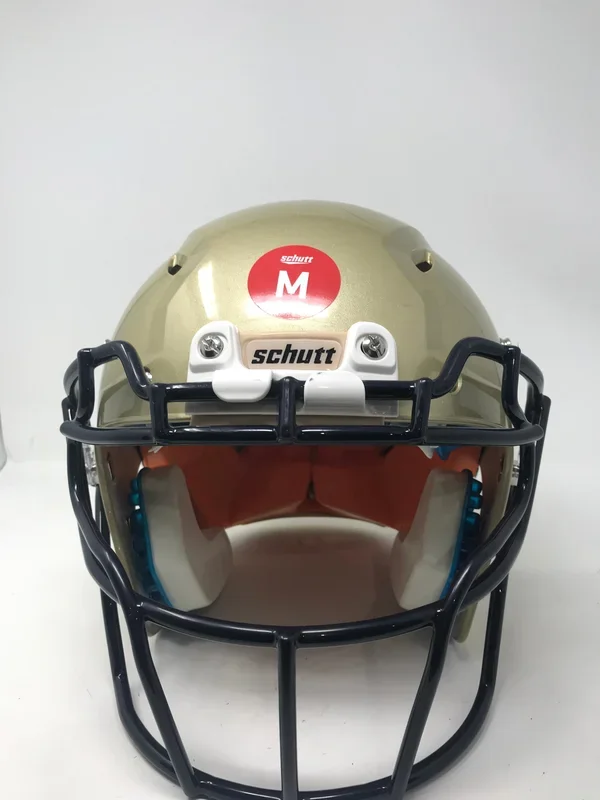 New Schutt Vengeance DCT Hybrid Youth Football Helmet Medium Gold/Black