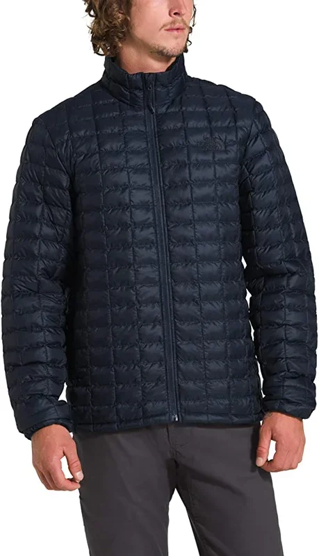 New The North Face Men’s ThermoBall Eco Insulated Jacket Size Medium Navy