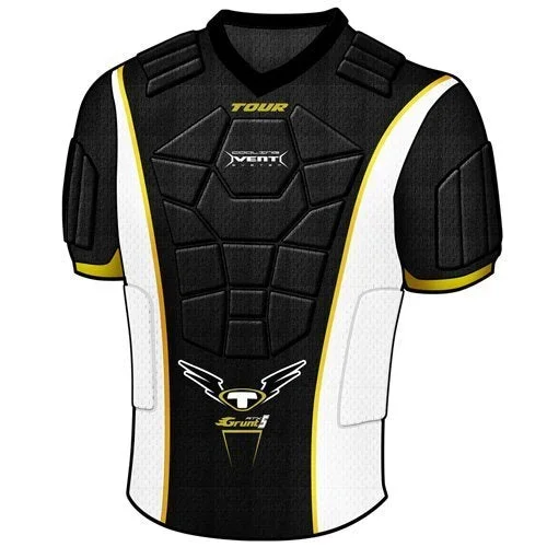 New Tour Hockey Grunt RTX-5 Youth Upper Body Protector YS Black/White