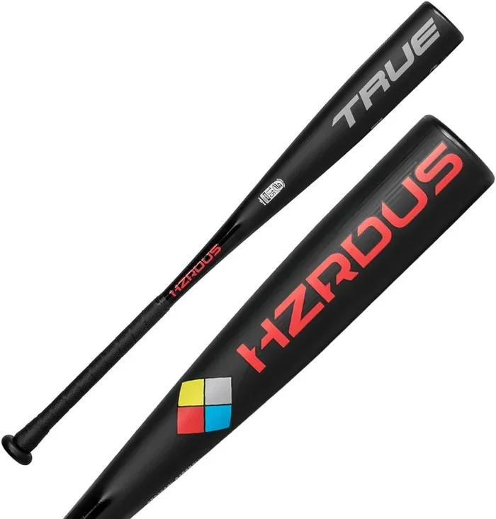 New TRUE TEMPER 2022 HZRDUS USSSA 2 3/4″ Baseball Bat Black/Red