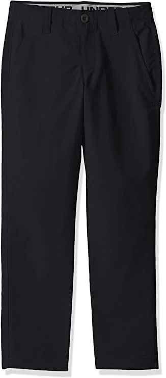 New Under Armour Boys’ Matchplay Pants Youth 20 Black