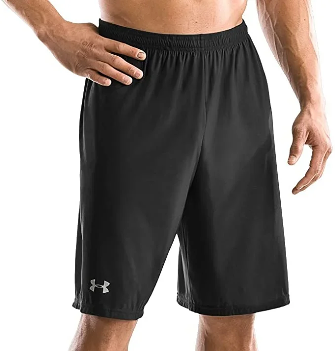 New Under Armour Loose Gear Micro Short Men’s Large Black/Silver