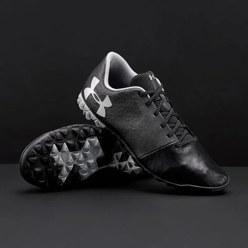 New Under Armour Magnetico Select TF Turf Soccer Shoes Mn 13 Black/Silver