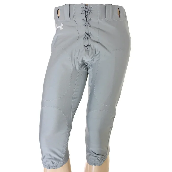 New Under Armour Men’s Heat gear Football Pants Medium Gray 1000656