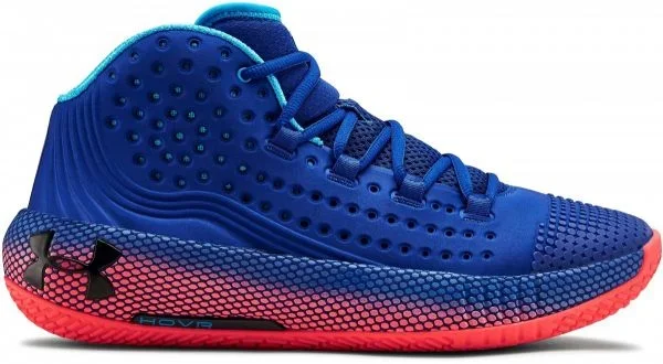 New Under Armour Men’s HOVR Havoc 2 Basketball Shoe Size 10 Blue/Orange