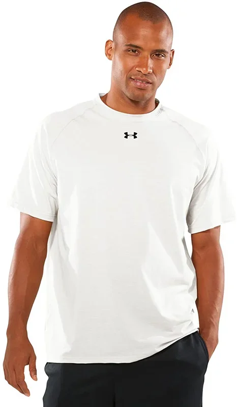 New Under Armour Men’s Loose GearTech Tee Medium White/Black