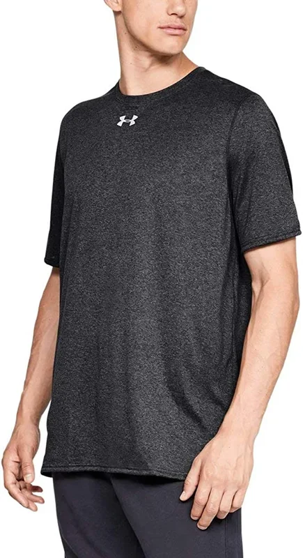 New Under Armour Mens Ua Locker 2.0 Short Sleeve Shirt 1305775 Gray Small