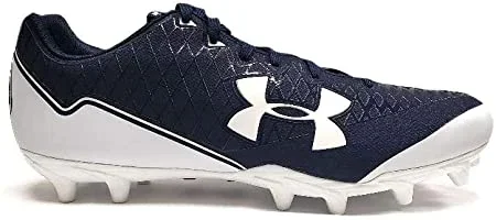 New Under Armour Nitro Select Low MC Football Cleats Navy/White Siez 11