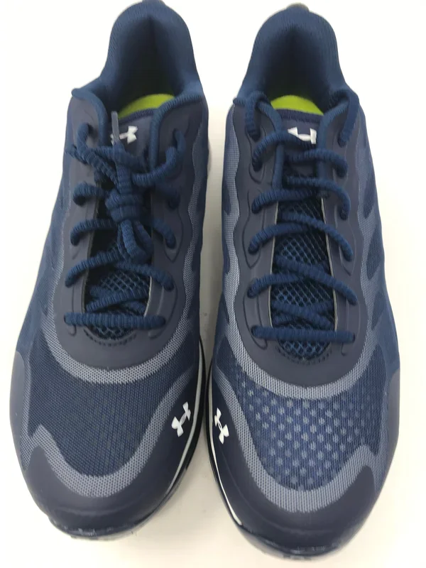 New Under Armour UA Team Spine Venom Running Shoe Navy/White Men’s 7.5