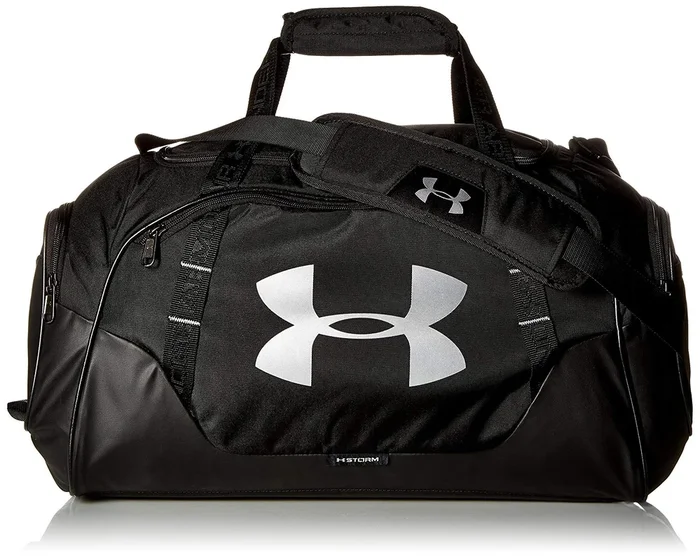 New Under Armour Undeniable 3.0 Duffle Bag 1300213 001 Medium Black/Silver