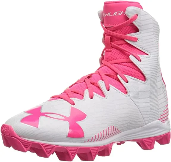 New Under Armour Unisex-Child Highlight Rubber Molded Lacrosse Shoe 4.5Y