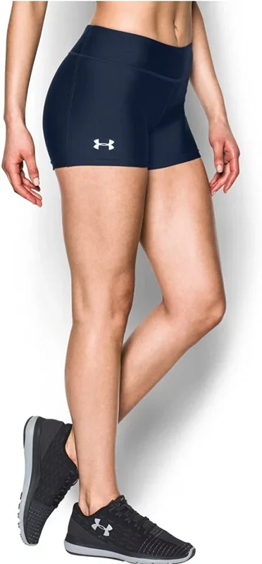 New Under Armour Women’s On The Court 3″ Shorts Large Navy