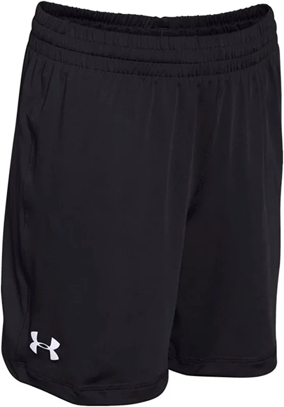 New Under Armour Youth Team Raid Shorts X-Large Black/White