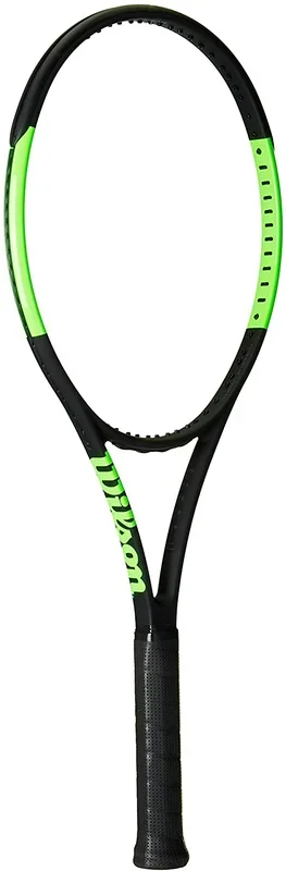New Wilson 2017 Blade 104 Square Inch Tennis Racquet 4 1/2″ Unstrung Black/Green