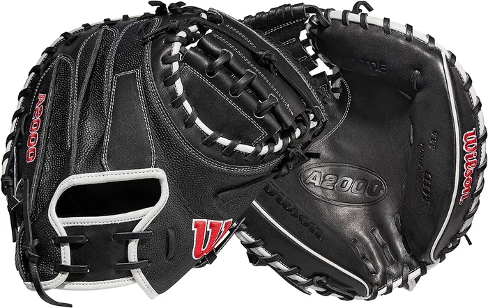 New WILSON A2000 M1D 33.5″ Black/White RHT Baseball Catcher’s Mitt