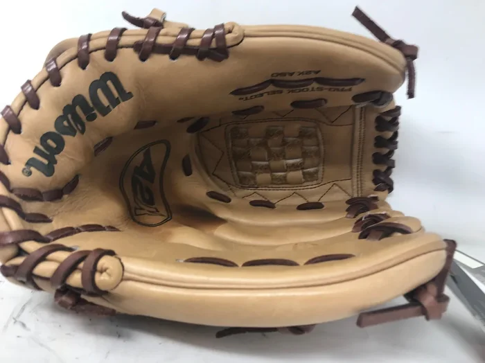 New Wilson A2K ASO RHT 12″ Baseball Glove Brown & Tan Pro Stock Select Leather!