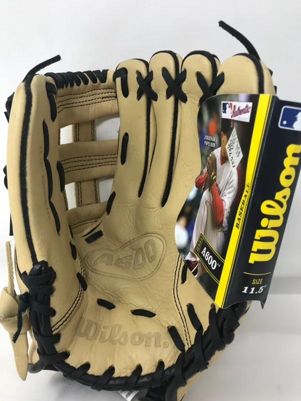 New Wilson A600 Series A0600 115 Baseball 11.5″ Glove RHT Tan/Black