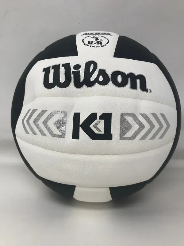 New Wilson Indoor Game Volleyballs – Official Size Black/White