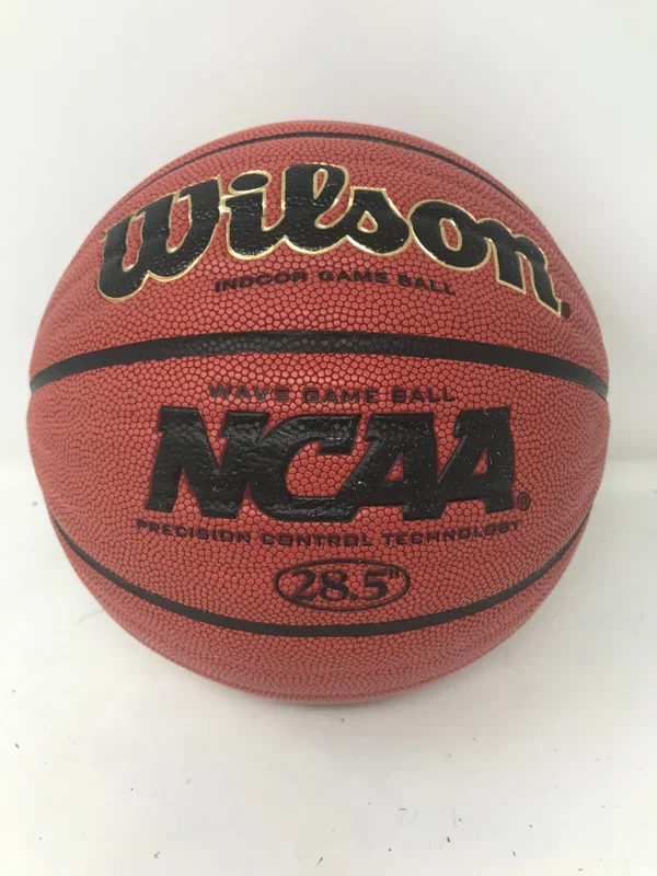 New Wilson NCAA Womens Indoor Wave Game Lightweight Basketball BallBrown 28.5″