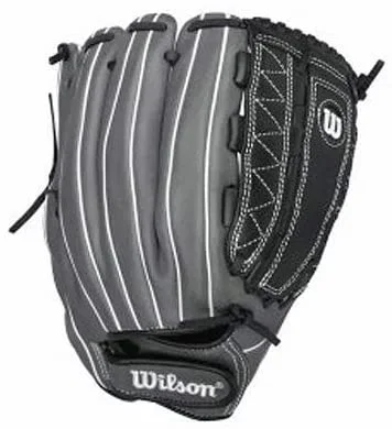 New Wilson Onyx ASO Outfield Fastpitch Glove 12.75 Softball LHT Grey/Wht